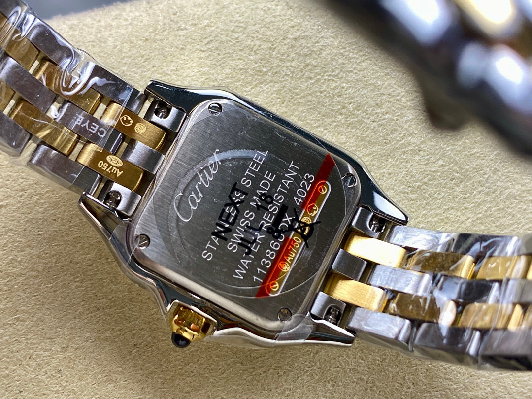Cartier Fokus auf große Fabrikware