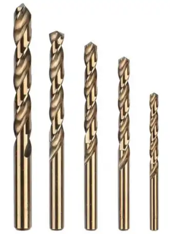 HSS or HSSCo Drill bits DIN338, ASME