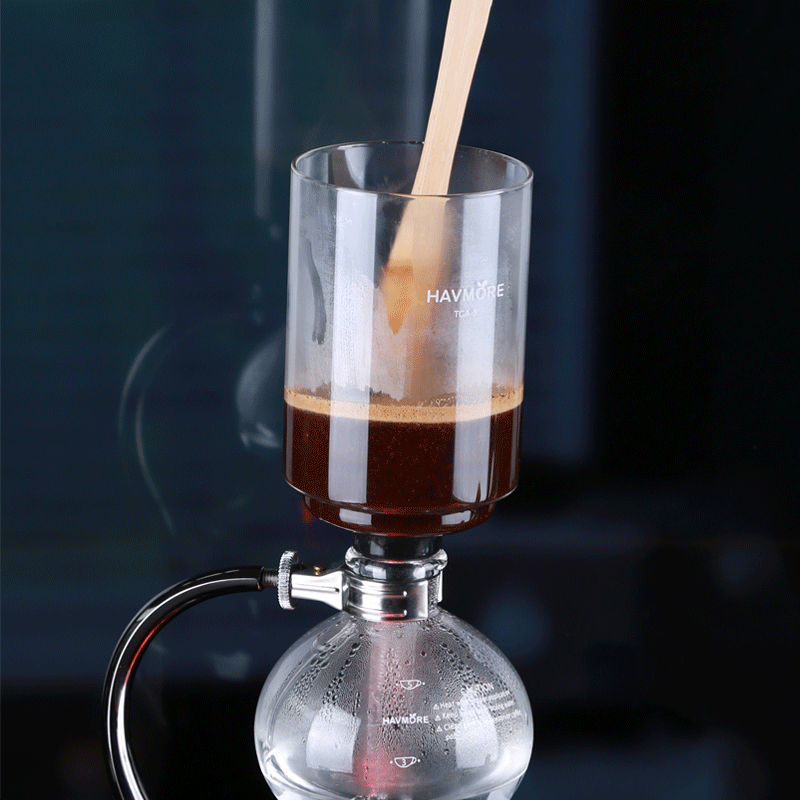 Laboratory-Style Siphon Coffee Maker – Stovetop & Glass Vacuum Brewer for Precision Pour-Over