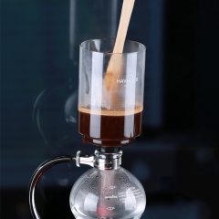 Laboratory-Style Siphon Coffee Maker – Stovetop & Glass Vacuum Brewer for Precision Pour-Over