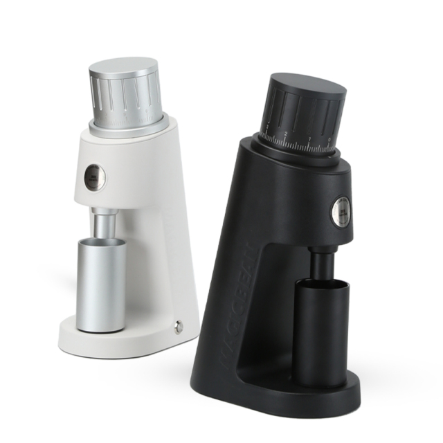 Ultra-Quiet Electric Coffee Grinder for Home – Precision Adjustable Desktop Bean Mill with Brushless Motor