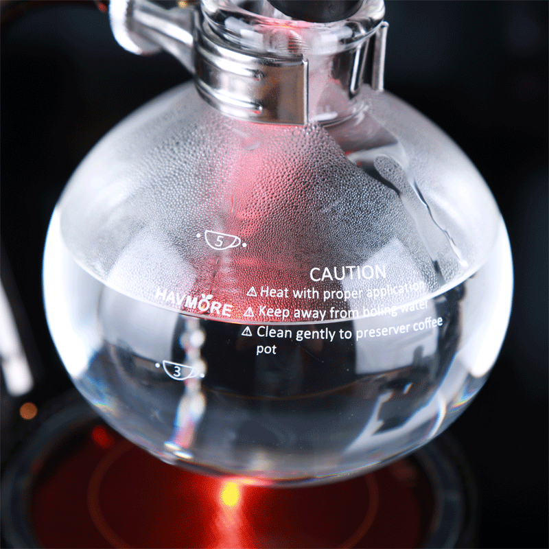 Laboratory-Style Siphon Coffee Maker – Stovetop & Glass Vacuum Brewer for Precision Pour-Over