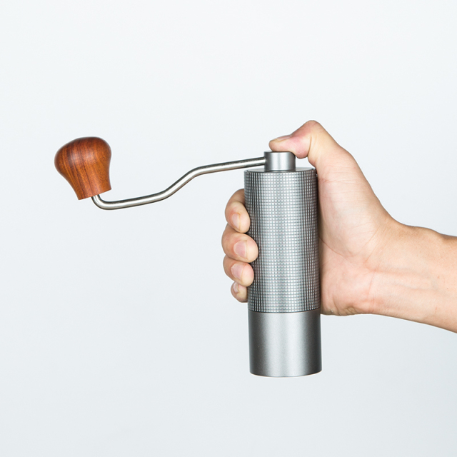 Premium 5-Star CNC Stainless Steel Manual Coffee Grinder – Adjustable Burr Mill for Espresso, Pour-Over & Travel