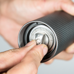 Premium 5-Star CNC Stainless Steel Manual Coffee Grinder – Adjustable Burr Mill for Espresso, Pour-Over & Travel