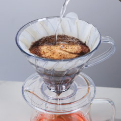 Brew Café-Quality Coffee Anywhere with Our Ultra-Light V60 Plastic Dripper