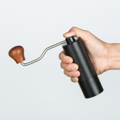 Premium 5-Star CNC Stainless Steel Manual Coffee Grinder – Adjustable Burr Mill for Espresso, Pour-Over & Travel