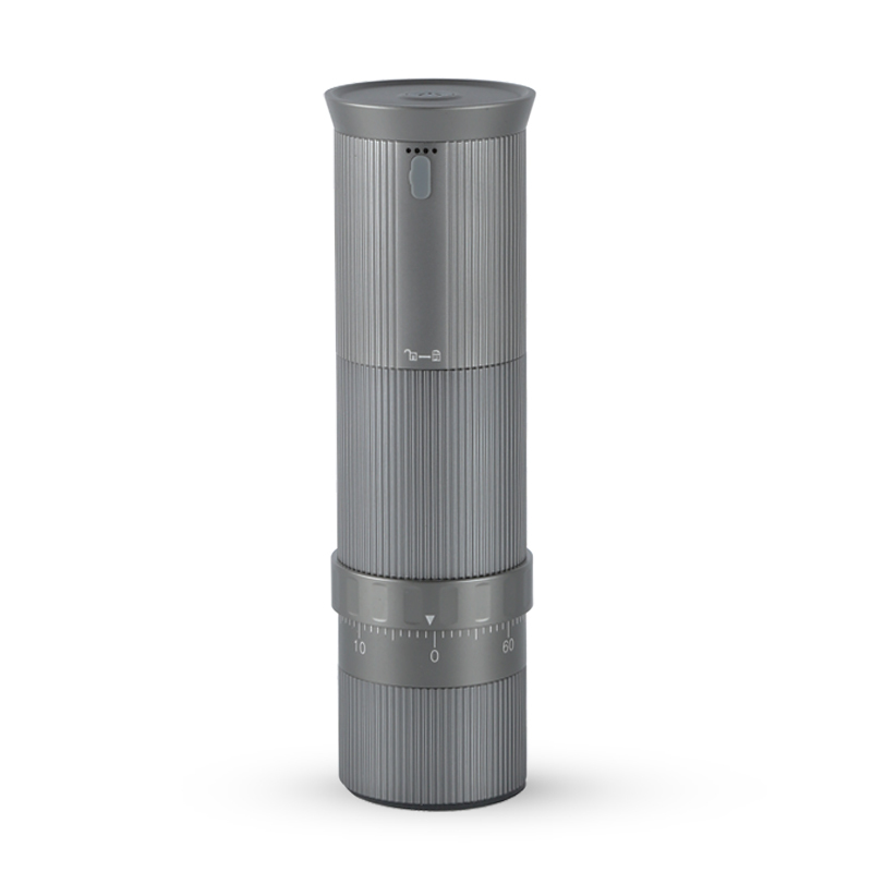 Portable CNC Coffee Grinder – Rechargeable Handheld Burr Mill with Adjustable Precision for Espresso, Camping & Travel