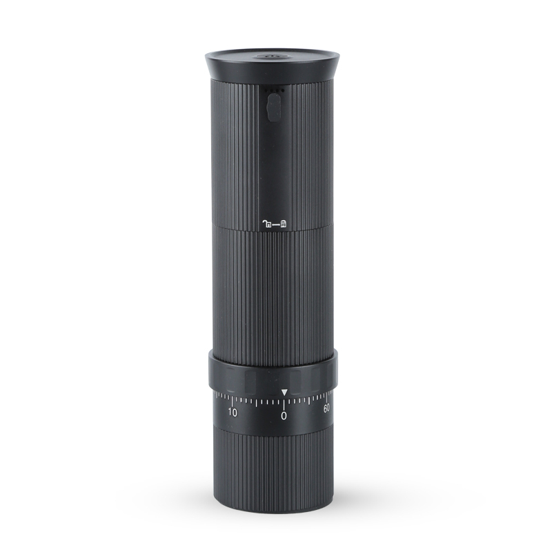Portable CNC Coffee Grinder – Rechargeable Handheld Burr Mill with Adjustable Precision for Espresso, Camping & Travel