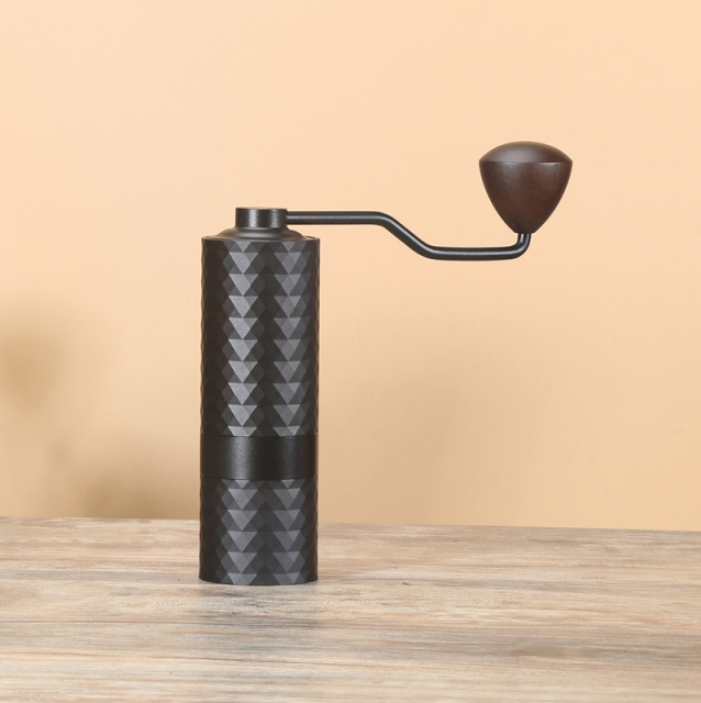 Premium Manual Coffee Grinder with Aluminum Alloy Body & 304 Stainless Steel Burr