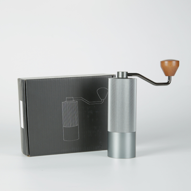 CNC Aluminum Alloy 5 Cores Manual Coffee  Bean Grinder Mill