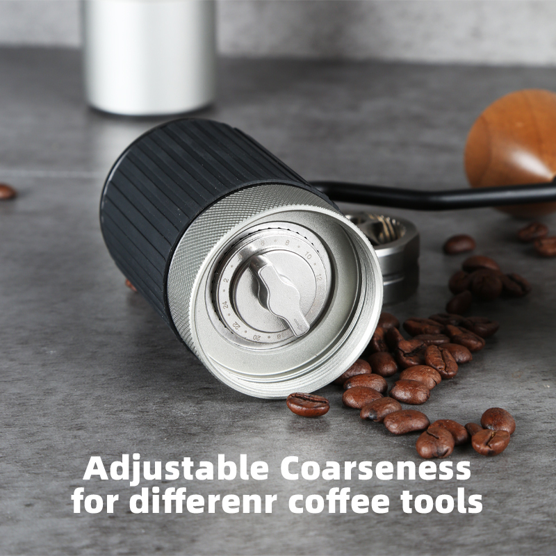 Mini Handheld Pour-Over Coffee Grinder with 304 Stainless Steel Conical Burr