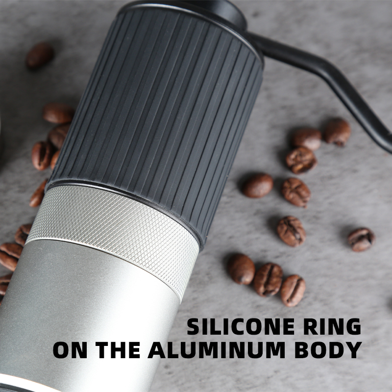 Mini Handheld Pour-Over Coffee Grinder with 304 Stainless Steel Conical Burr