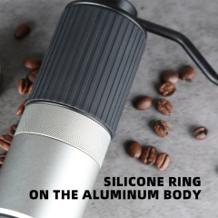 Mini Handheld Pour-Over Coffee Grinder with 304 Stainless Steel Conical Burr