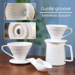 Ceramic V60 Pour Over Coffee Dripper 2 cups & 4 Cups