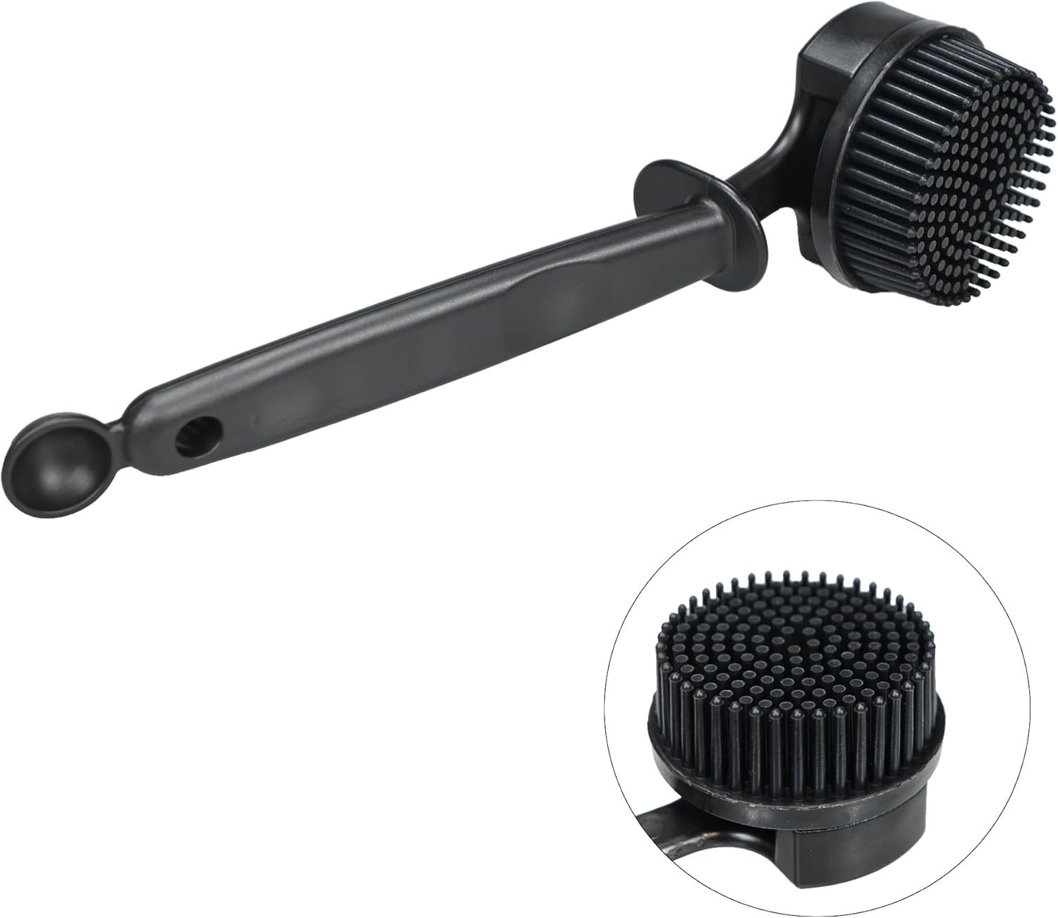 51mm Espresso Cleaning Brush - Espresso Machine Group Head Cleaning Brush - Detachable 360° Silicone Cleaning Bristle Tools for Espresso Coffee Machine 51mm Portafilter Shower Screen (51mm)