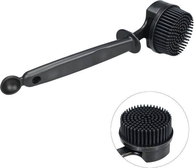 51mm Espresso Cleaning Brush - Espresso Machine Group Head Cleaning Brush - Detachable 360° Silicone Cleaning Bristle Tools for Espresso Coffee Machine 51mm Portafilter Shower Screen (51mm)