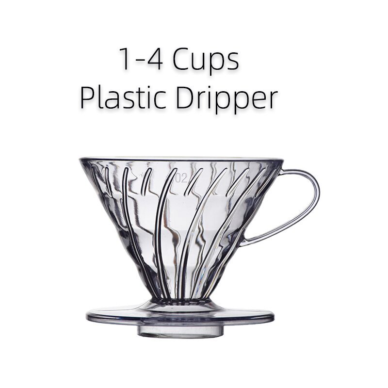 Coffee Set Promotional Pour Over Coffee Maker 4 in 1 Coffee Dripper Filter Set