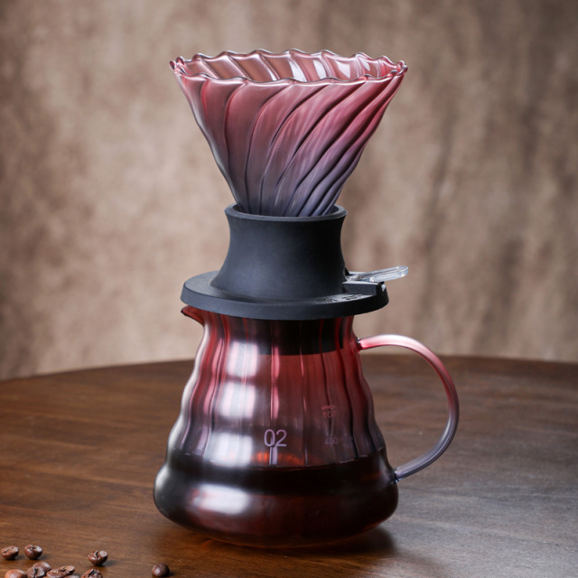 Havmore Heatproof Glass V60 Glass Coffee Dripper & Server