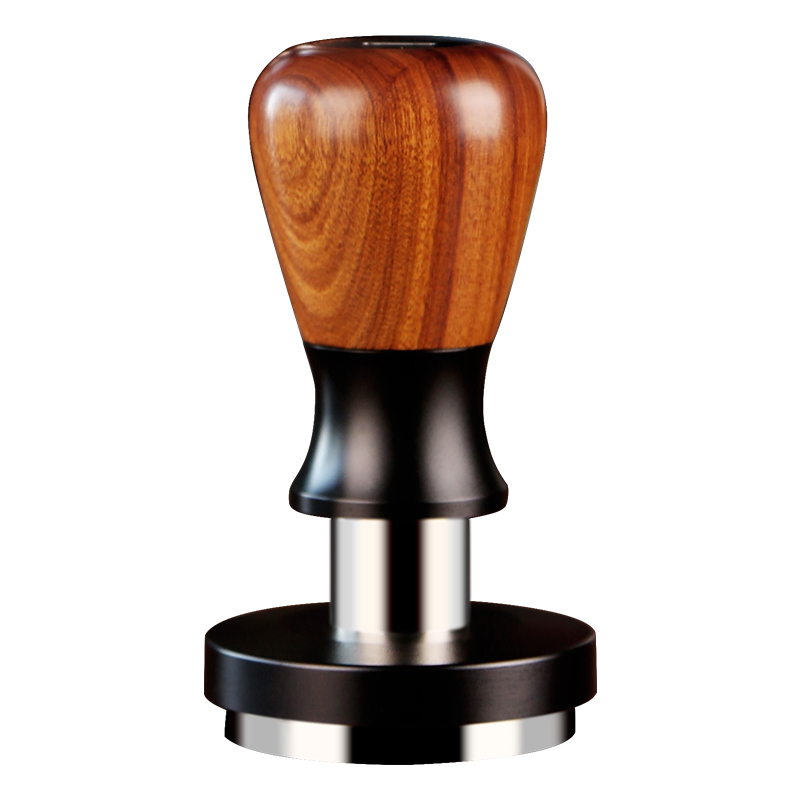 T Spring Powder Press Stainless Steel Coffee Tamper 58mm Powder Hammer for Espresso