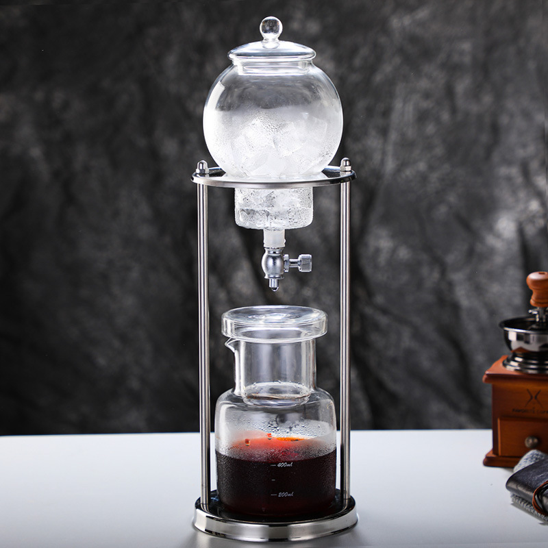 Classic Stainless Steel Dutch Ice Coffee Maker 600ml