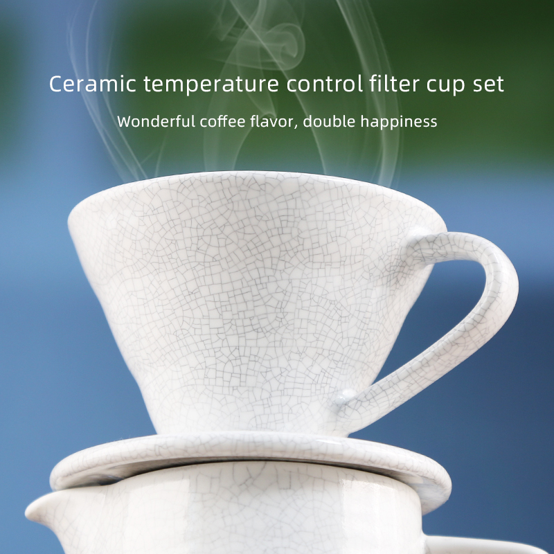 Ceramic V60 Pour Over Coffee Dripper 2 cups & 4 Cups