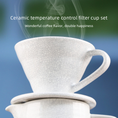 Ceramic V60 Pour Over Coffee Dripper 2 cups & 4 Cups