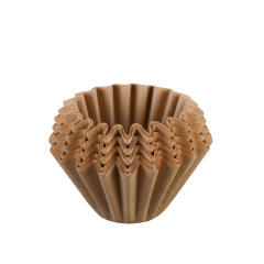 Origami-Inspired Flat-Bottom Coffee Dripper & Filters – Wave Design for Balanced Extraction