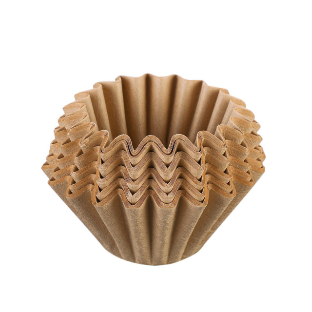 Origami-Inspired Flat-Bottom Coffee Dripper & Filters – Wave Design for Balanced Extraction