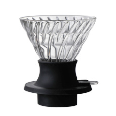 60 Borosilicate Glass Coffee Dripper – Bloom-Optimized Design for Precision Pour-Over