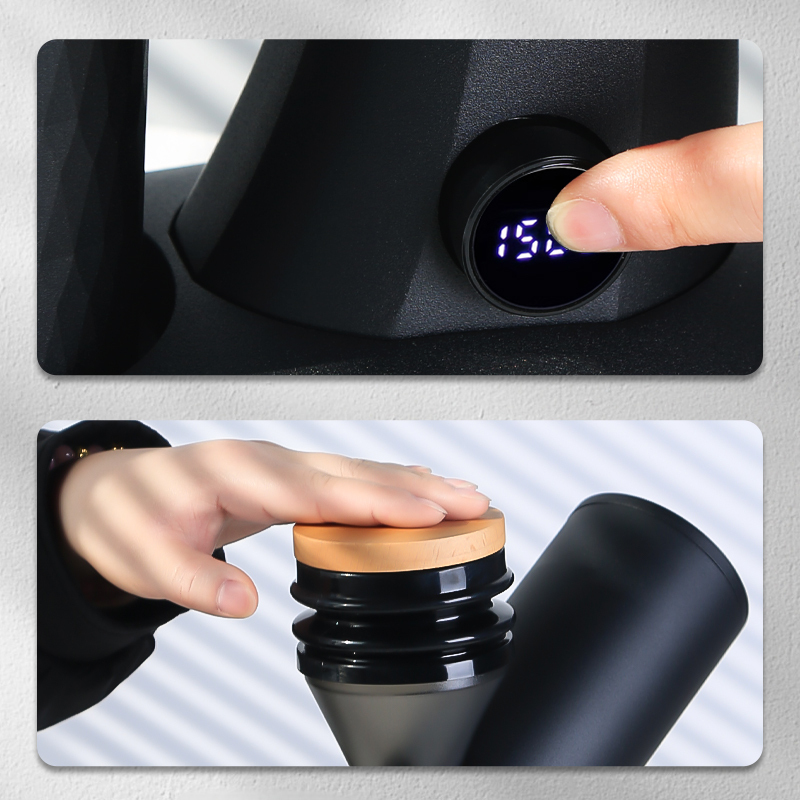High Quality Burr Coffee Grinder Electric Black Customized Coffee Grinder for Baristas