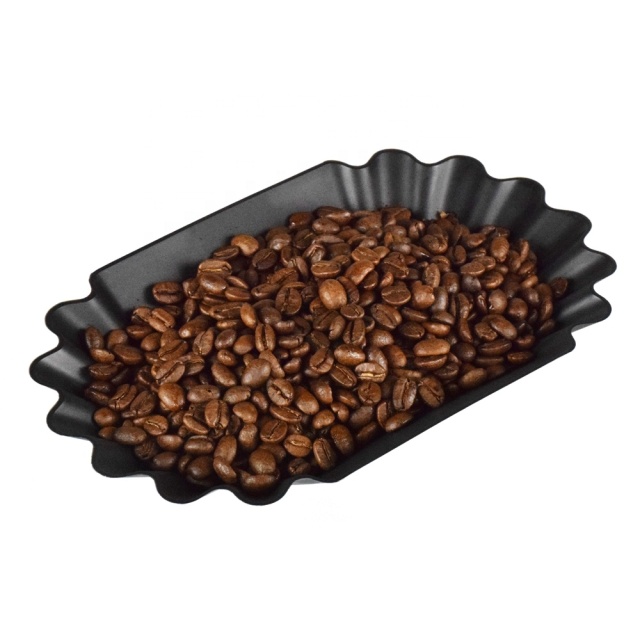 BP300 Ecocoffee Coffee Bean Sample Display Tray Reusable Plastic Plate for Weighing Filling Scooping Coffee Beans Cupping Tray