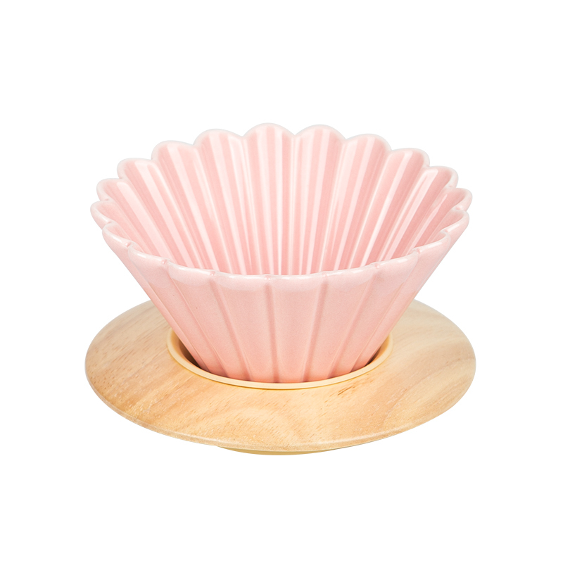Ecocoffee Filter Coffee Cup Ceramic Coffee Filter Cup 1-4 Cups for Pour Over Coffee