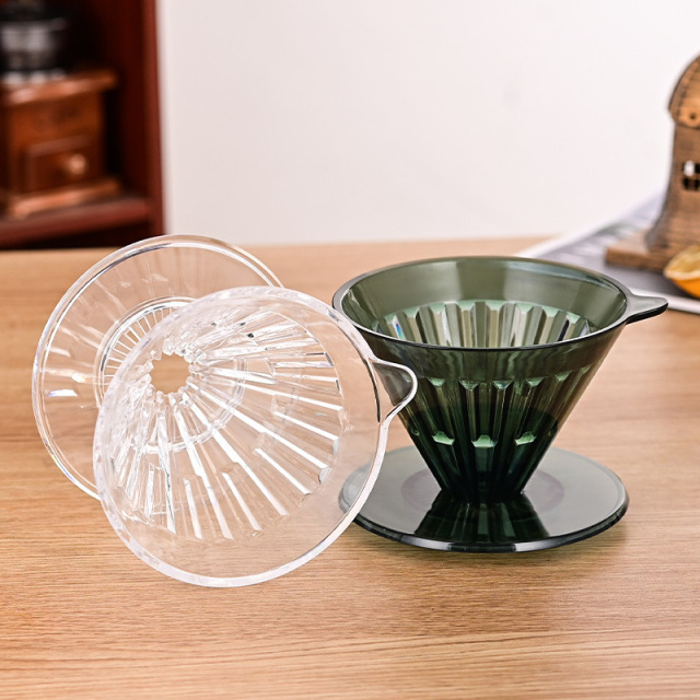 V60 Plastic Coffee Dripper 01 & 02 Size Customized color available