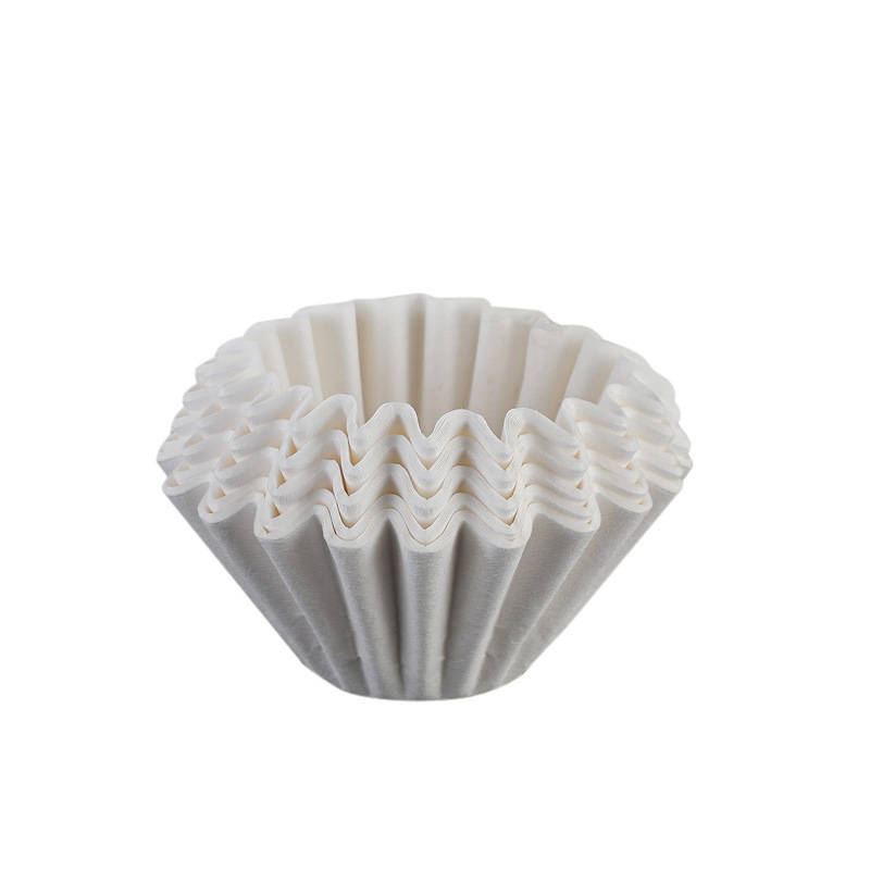 Origami-Inspired Flat-Bottom Coffee Dripper & Filters – Wave Design for Balanced Extraction