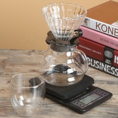 Ecocoffee TS01 Series Arabic Coffee & Tea Set Pour Over Coffee Maker Espresso Coffee Grinder Gift Bag