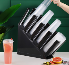 Q  Wholesale Coffee Bubble Tea Paper Plastic Cup Holder
