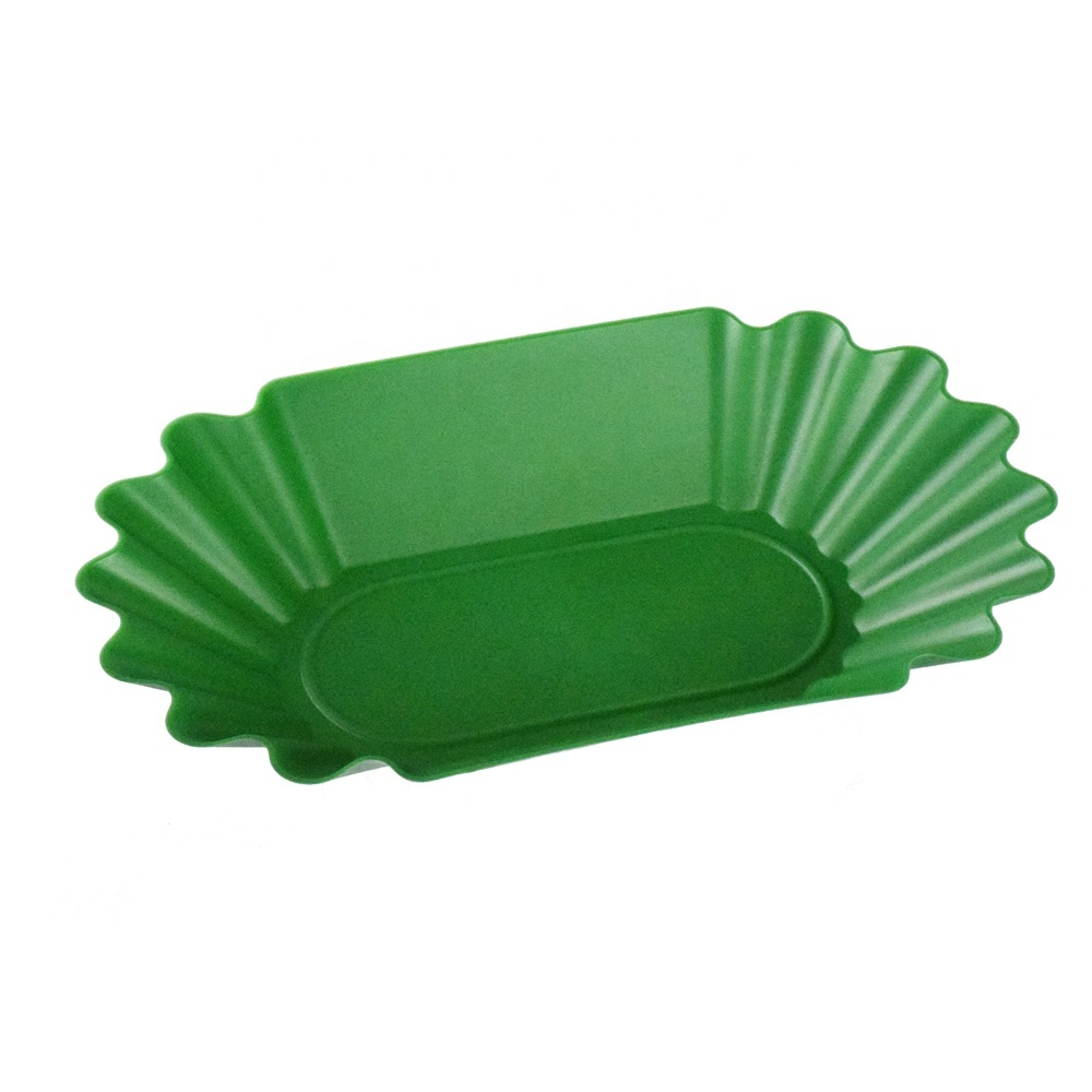 BP300 Ecocoffee Coffee Bean Sample Display Tray Reusable Plastic Plate for Weighing Filling Scooping Coffee Beans Cupping Tray