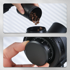 High Quality Burr Coffee Grinder Electric Black Customized Coffee Grinder for Baristas