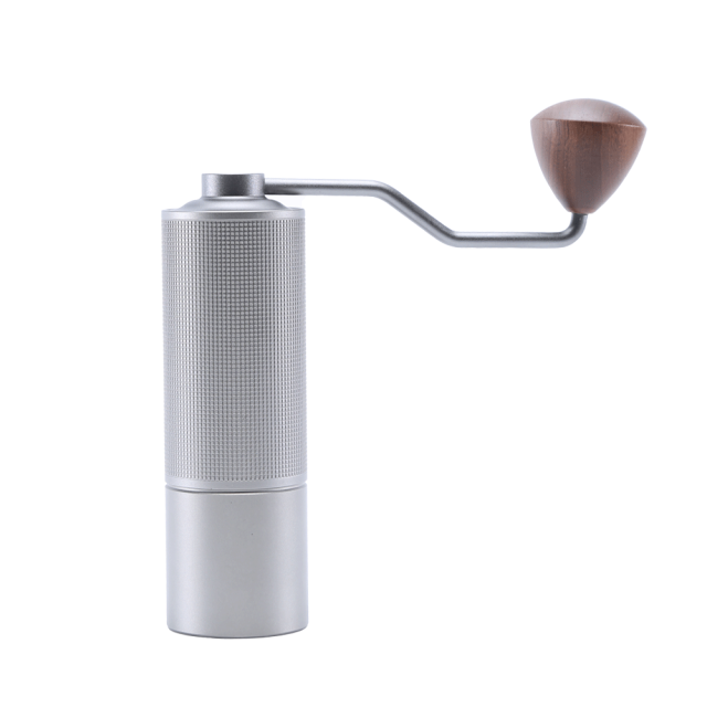 Ecocoffee Newest  G12S Checkered Anti Slip Design Manual Coffee Grinder Luxury Coffee Grinder for Barista