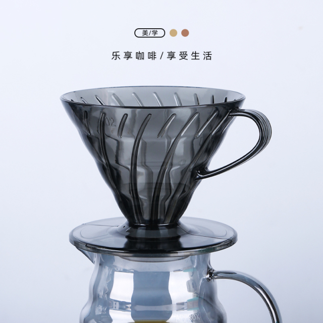 Ecocoffee Coffee Dripper Heat-resistant Resin 2/4cups for Barista Coffee Brewing Cup Coffee Dripper Maker