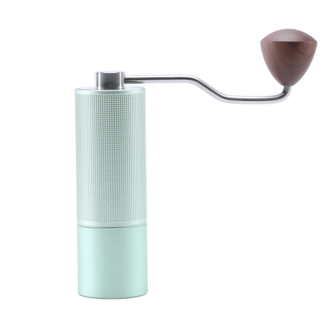 Ecocoffee Newest  G12S Checkered Anti Slip Design Manual Coffee Grinder Luxury Coffee Grinder for Barista