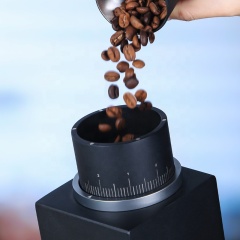 Professional Automatic Electric Coffee Grinder for Households Stainless Steel Blades with Aluminum & Plastic Housing