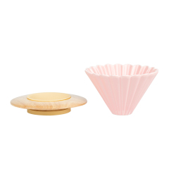 Ecocoffee Filter Coffee Cup Ceramic Coffee Filter Cup 1-4 Cups for Pour Over Coffee
