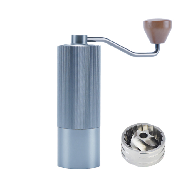 CNC Aluminum Alloy 5 Cores Manual Coffee  Bean Grinder Mill