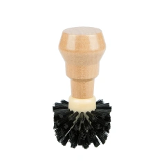 Portafilter Cleaning Brush Professional Barista Espresso Coffee Cleaning Brush Tool with Wooden Handle