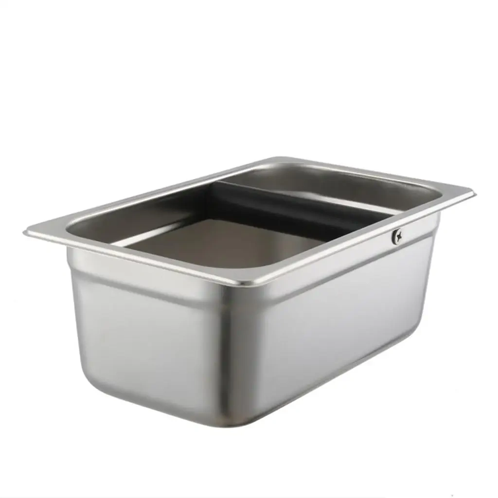 Espresso Coffee Knock Box Detachable Coffee Grounds Container Box with Handle Coffee