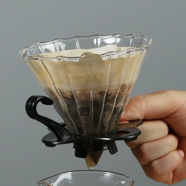 Wood Pulp V60 02 Cone Filter Barista Pour Over 2-4 Cups Natural Drip  Coffee Paper Filters Makers