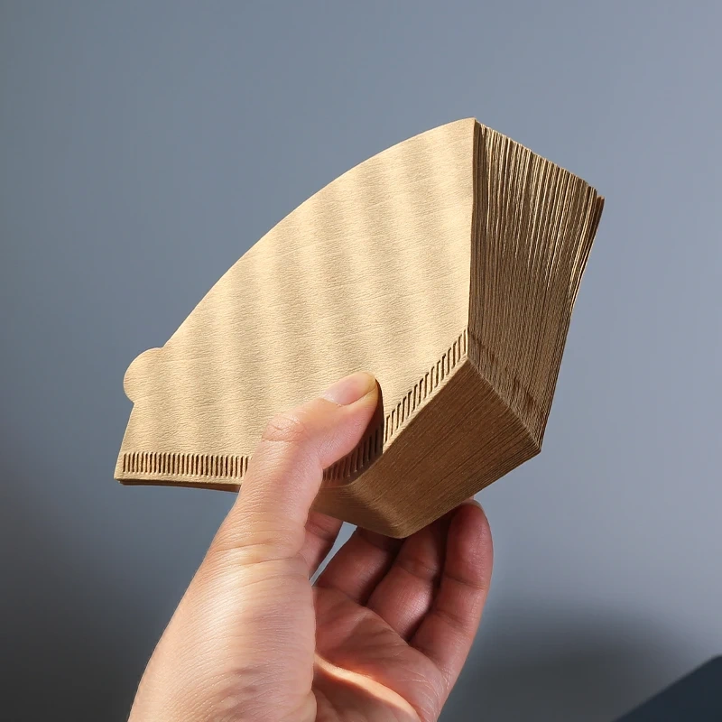 High Quality U-shaped Brown Portable Hand Brewed Drip Coffee Filter Paper