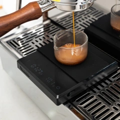 Led 2kg 0.1g Weighing Coffee Scale Kitchen Scale Portable Electronic Digital Coffee Scale With Timer Silicone Pad