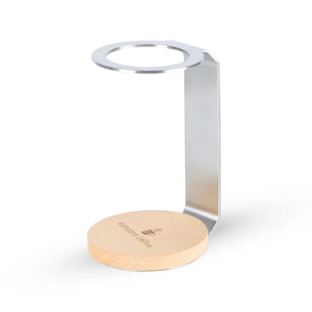 Outdoor Stainless Steel Coffee Filter Dripper Holder Reusable household Metal Coffee Filter Dripper Station